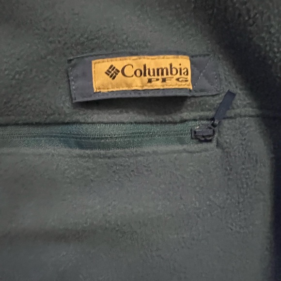 Men’s Columbia Zip Up Jacket size Large PFC L Royal BLUE EUC Full Pockets - Picture 2 of 16